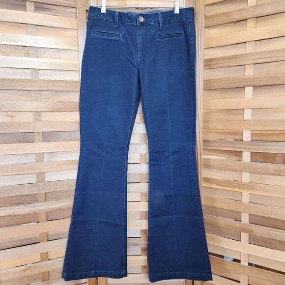 Banana Republic Denim - Banana Republic Dark Blue Flare Jeans Women Size 29